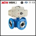 API Stainless Steel SS304/316 3 Way Flange Ball Valve With Initial Payment