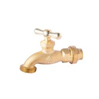 Buy cheap 3/4 Inch NPT Slow Open T Handle Brass Bibcock Valve Bibb Faucet Valves For product