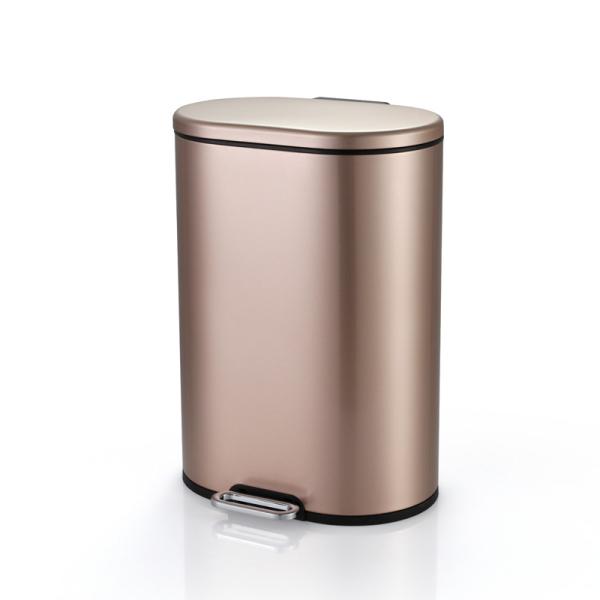 Buy cheap Anti Corrosion 1.58 Gallon Stainless Steel Step Trash Can from wholesalers