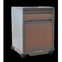 Buy cheap Multicolor Medical Hospital Bedside Table On Wheels 500x510x700mm product