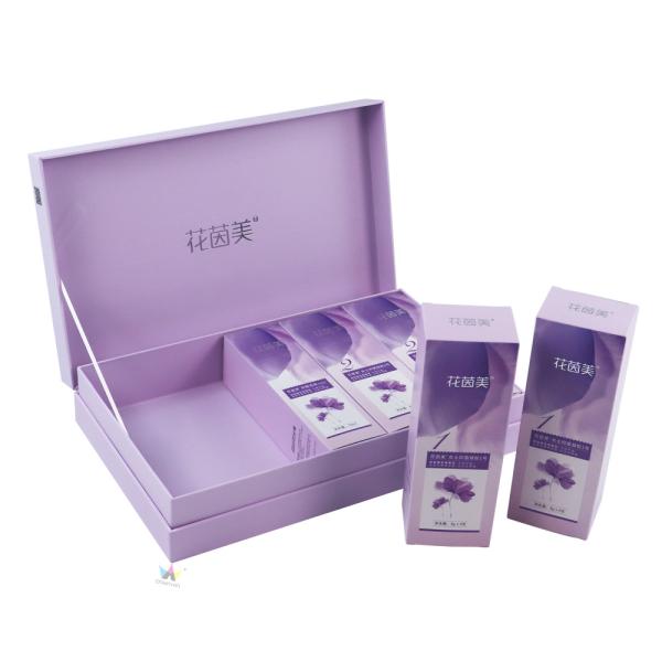 Buy cheap Oligopeptide Skin Care Cosmetic Gift Box Packaging Pantone Color from wholesalers