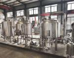SS304 300L Beer Production Line With Electric Heating