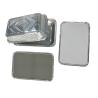 Buy cheap Disposable Take Out Food Container with Paper Lid and Food Grade Aluminum Foil from wholesalers