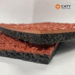 All-Weather Athletic Running Track By Recycled EPDM SBR Granules Materials With
