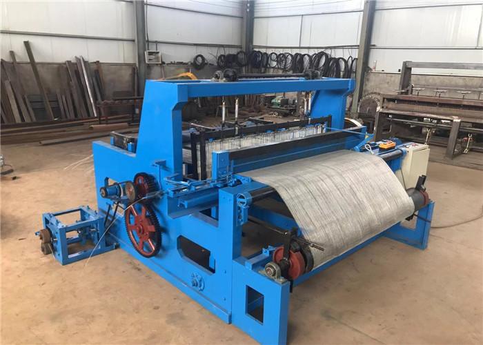 Full Automatic Crimped Wire Mesh Machine Customzied Width Speed 30-40 Times / Min