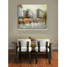 Buy cheap Canvas Paris Oil Painting ，Thick Oil Paint Palette Knife 30" X 40" 36" X 48" from wholesalers