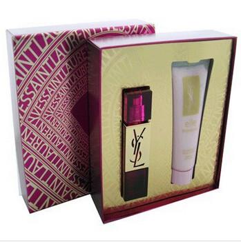 China supplier honorable fashionable leatherette paper hard cardboard cosmetic