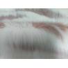 Buy cheap pink white 150cm Long Hair Faux Fur，Create warm and luxurious winter fashion from wholesalers