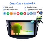9 Inch Toyota Android Car Stereo RAV4 2007-2013 2.5D Camera Car Android 9.0