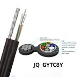 Single Mode Unarmored Outdoor Fiber Optical Cable GYTC8Y Overhead Aerial Figure