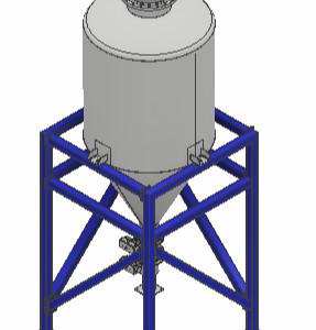 Buy cheap DN150 100mm Diameter Industrial Cyclone Separator from wholesalers