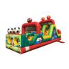 Buy cheap Small Football Obstacle Speed Racer Bounce House For Kids Customized Color from wholesalers