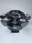 6 CREE 10W RGBW Lamp Beads Beam Moving Head Light 3in1 Laser Beeye