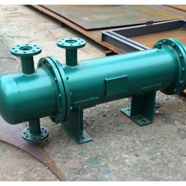 Buy cheap Spiral Double Tube Sheet Heat Exchanger 4.0m3/H 8.0m3/H Tubular Condenser from wholesalers