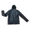 Buy cheap Polyurethane Pu Leather Puffer Jacket Mens from wholesalers