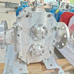 Buy cheap 11-55KW Sanitary Positive Displacement Pump , Stainless steel Lobe Sanitary Pump from wholesalers