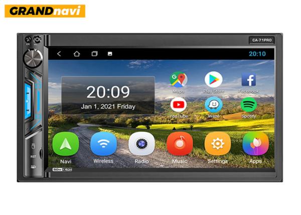 Buy cheap Wifi Car Android Stereo 1024x600P 2 Din Android 7 Inch Car Stereo Multimedia BT Radio from wholesalers