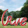 Buy cheap Decorative Stainless Steel Garden Statues Outdoor Customized Love Garden Statue from wholesalers