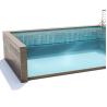 Buy cheap 18m3 Pool Water Capacity Customized Acrylic Panel Thickness Outdoor Hotel Glass Pool from wholesalers
