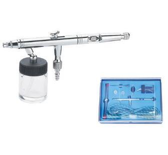 Suction Feed Professional Airbrush Set Art Spray Paint Corrosion Resistant AB