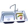 Buy cheap Rectangle Stainless Steel Sink Bowl / Single Bowl Undermount Sink With Brushed Finish from wholesalers