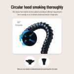 KNOKOO FES085 Filter Cartridge Type Smoke Purifier 85W Solder Fume Extractor