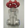 Buy cheap 200PSI CF8M 1/2 Inch Hand Wheel Gate Valve Threaded Butt Welding from wholesalers