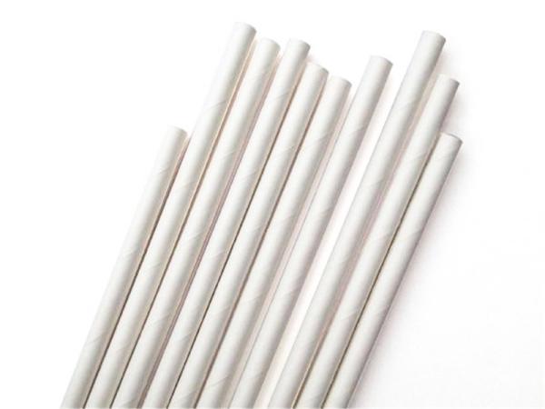 Buy cheap 197mm 8mm White Plastic Free Biodegradable Compostable Paper Cocktail Straws from wholesalers
