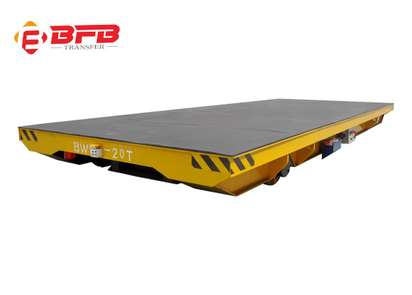30 Tons Battery Supply Transfer Cart Trackless Trolley