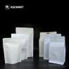 Buy cheap Clear Window White Printed Kraft Paper Bags Food Natural 25KG Customized Logo from wholesalers