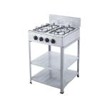 Simple Europeanization Gas Burner 54*30*9.2cm 4KW 150g/h Enamel Pan Support
