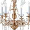 Buy cheap Copper Crystal chandelier lighting 6 Lights for Hallway Bedroom Lighting (WH-PC-13) from wholesalers