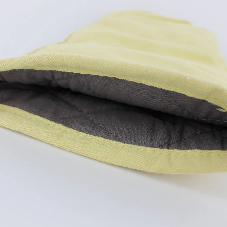 Glass Manufacturing Casting Industry High Temperature 650 Degrees Anti-Cutting Wear Aramid Gloves Hand Protection