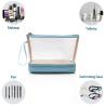 Buy cheap High Quality Waterproof Cosmetic Bag Toiletry Bags With Zipper from wholesalers