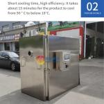 Temperature 8-35C Adjustable Food Vacuum Cooler for Rapid Cooling of Cooked Food