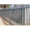 Buy cheap Galvanised 3.6m High Steel Security Fence Panels Rounded Top from wholesalers