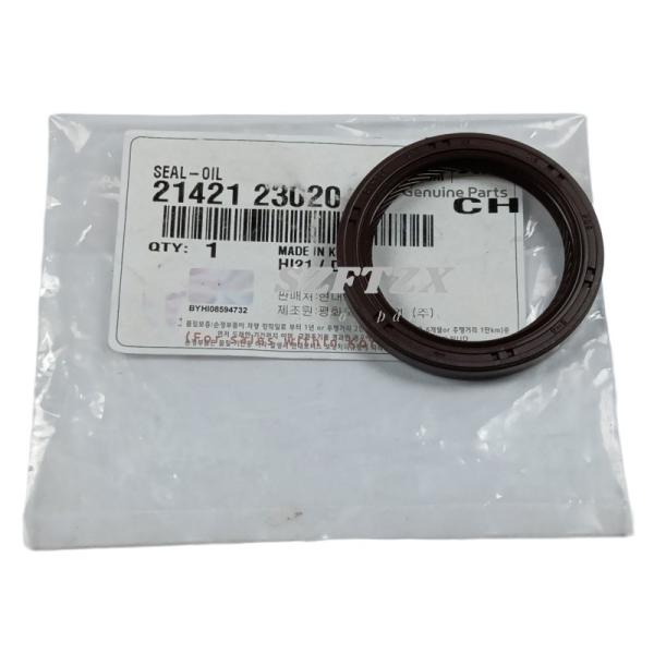 Buy cheap Genuine New 2142123020 21421-23020 Engine Front Crankshaft Oil Seal for Hyundai Sonata Elantra KIA CEED Soul from wholesalers