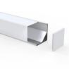 Buy cheap OEM LED Strip Corner Channel , V Shaped Extrusion 45 Degree Aluminum LED Channel from wholesalers