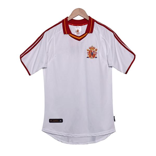 Buy cheap Spain 2000 Retro Away Fan Football Jersey Collection Level Craft Replica from wholesalers