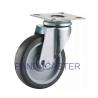 Buy cheap Top Plate Swivel Institutional Casters 4 Inch Non Marking Rubber Wheels from wholesalers