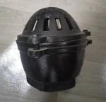 PN10 resilient seal cast iron threaded foot valve