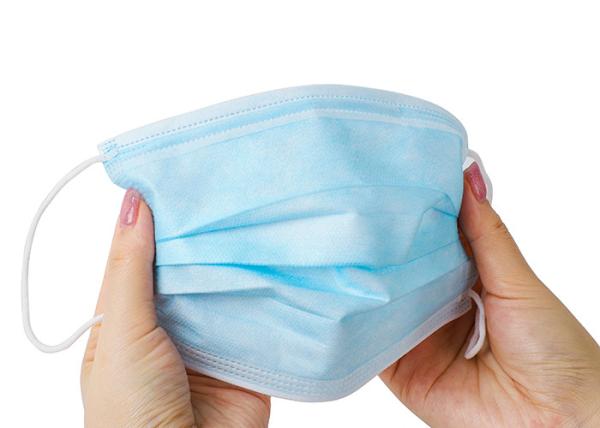 Buy cheap Durable One Time Face Mask Standard Three Ply Agaist Allergens Dust - Proof from wholesalers