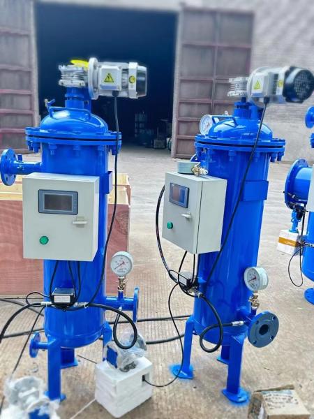 Buy cheap 50-10000L/min Capacity Automatic Self Cleaning Filter Stainless Steel Material Only from wholesalers