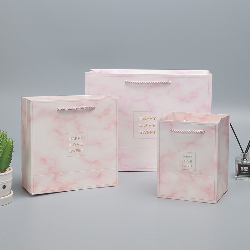 Custom Reasonable Boutique Retail Paper Gift Shopping Rope Handle Bag Custom Order