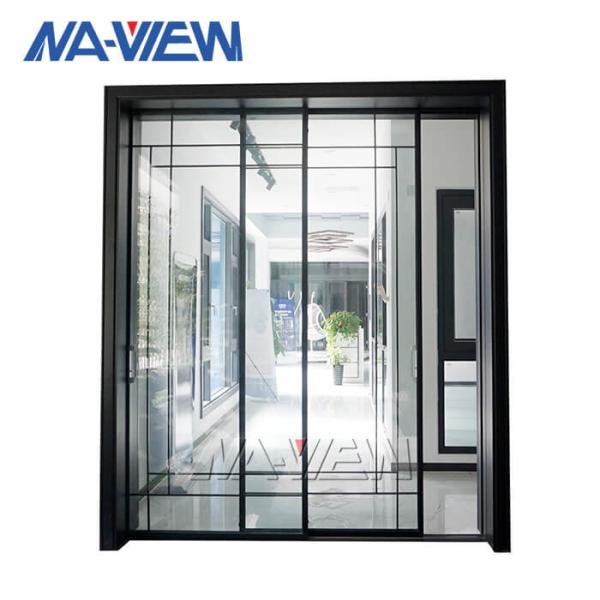 Guangdong NAVIEW New Design French Aluminium Profile Interior Big Glass Sliding