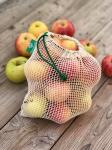 100% GOTS Natural Drawstring Organic Cotton Storage Bag