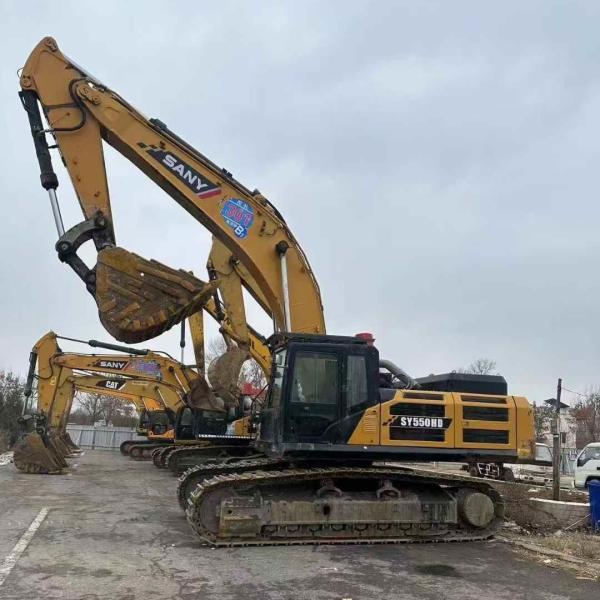 Buy cheap Used 2021 Sany SY550 Excavator 9,000+ Hours Mining Construction Machine from wholesalers