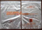Biodegradable Medical Pill Bags, Zipper Pharmacy Bag, grip seal Pill Pouch,