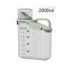 Buy cheap Eco Friendly 2000ml Clear Plastic Lunch Container from wholesalers