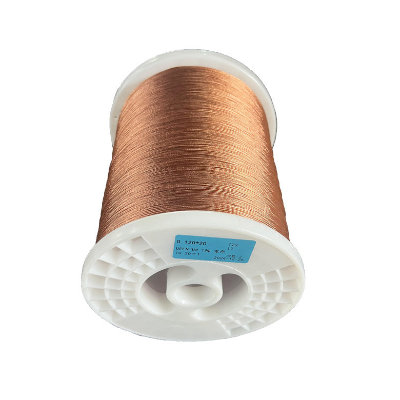 UEFN U2 0.2*20 Enameled Round Copper Wire Theramal Class 155 For General Motor 2800V Voltage Rating